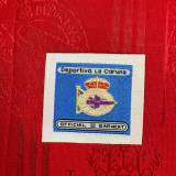 1997/98 Deportivo La Coruna Red Retro Soccer Jersey