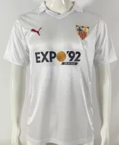 1987/90 Sevilla FC Home White Retro Soccer Jersey