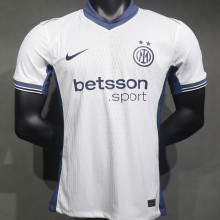 2024/25 In Milan Away White Player Version Soccer Jersey 有胸前广告