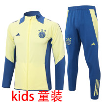 2025 AA Yellow Kids Jacket Tracksuit