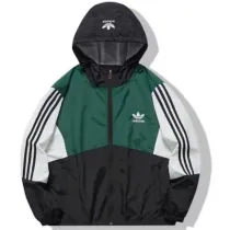 2025 Ad~ Green Black Windbreaker