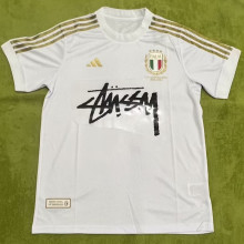 2023 Italy 125th Anniversary White Fans Soccer Jersey 带胸前广告