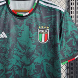 2023/24 Italy Special Edition Green Fans Soccer Jersey 带胸前广告