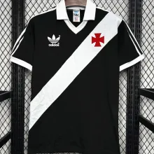 1988 Vasco Home Black Retro Soccer Jersey