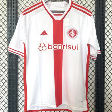 2024/25 Internacional Away White Fans Soccer Jersey