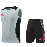 2025 AD~  Grey Vest Training Jersey(A Set)