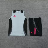 2025 AD~  Grey Vest Training Jersey(A Set)