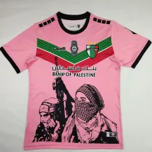 2024/25 Palestino Pink Fans Soccer Jersey