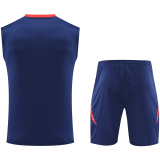 2025 AD~  Sapphire Blue Vest Training Jersey(A Set)