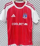 2024/25 Colo-Colo Third Red Fans Soccer Jersey