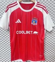 2024/25 Colo-Colo Third Red Fans Soccer Jersey