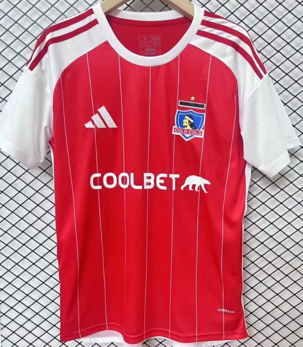 2024/25 Colo-Colo Third Red Fans Soccer Jersey