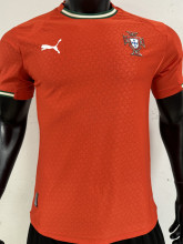 2025/26 Portugal Home Red Player Version Soccer Jersey