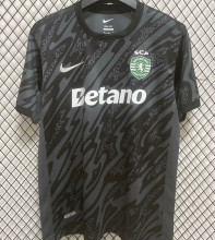 2024/25 Sporting CP Lisbon GK Black Fans Jersey里斯本
