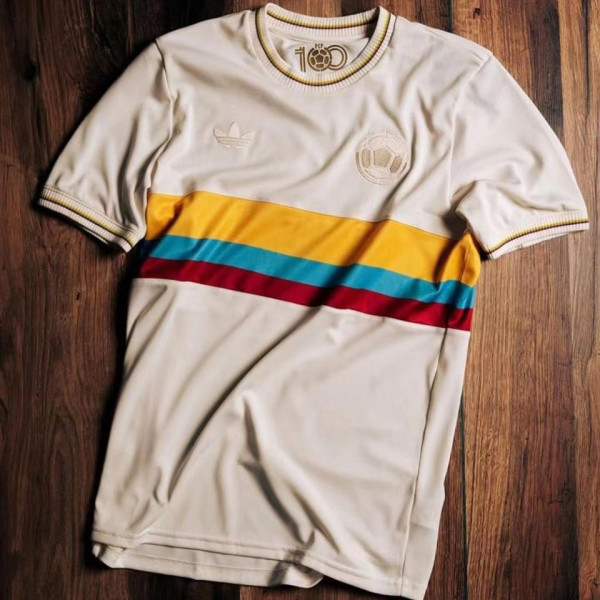 2025 Colombia 100th Anniversary Edition Fans Soccer Jersey