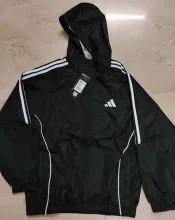 2025 Ad~ White Windbreaker