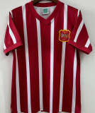 1956 Man City White Red Retro Soccer Jersey