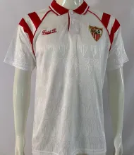 1992/93 Sevilla FC Home White Retro Soccer Jersey
