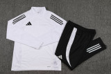 2025 Ad~ White Kids Sweater Tracksuit
