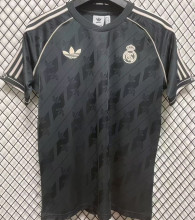 2025 RM Special Edition Black Retro style Fans Soccer Jersey