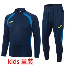2025 JOMA Sapphire Blue Kids Sweater Tracksuit