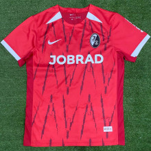 2024/25 Freiburg  Home Red Fans Soccer Jersey
