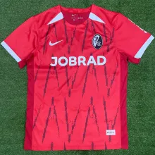 2024/25 Freiburg  Home Red Fans Soccer Jersey