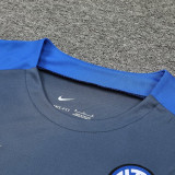 2025 In Milan Blue Vest Training Jersey(A Set)