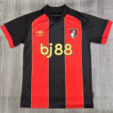 2024/25 Bournemouth Home Fans Soccer Jersey 带胸前广告