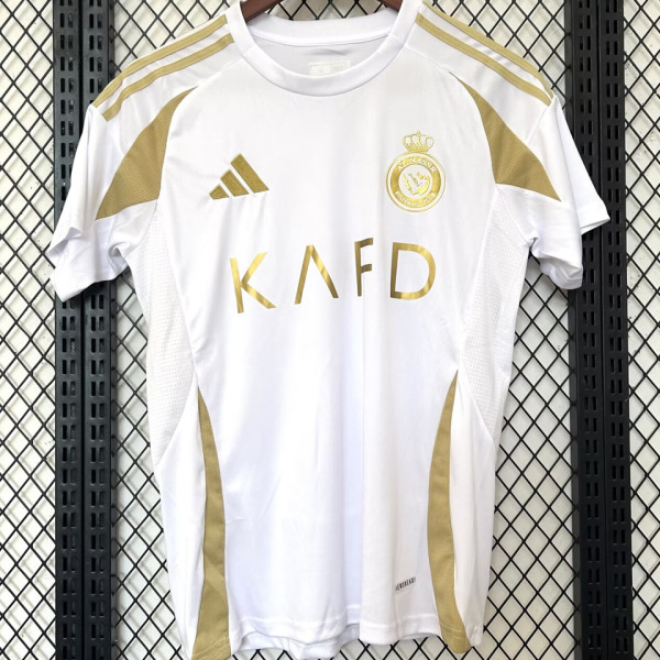 2024/25 Al Nassr Third White Fans Soccer Jersey