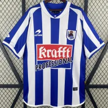 2002/03 Real Sociedad Home Retro Soccer Jersey