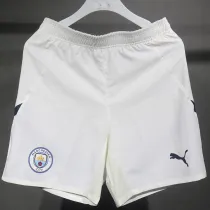 2024/25 Man City Home White Player Version Shorts Pants 球员版