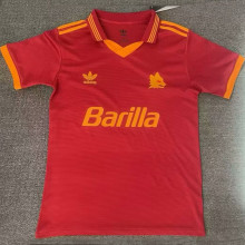 1992/94 Roma Home Red Retro Soccer Jersey
