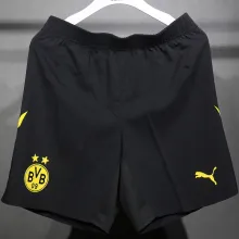 2024/25 BVB Home Black Player Version Shorts Pants 球员版