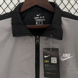 2025 NK~  Black Grey Windbreaker