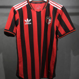 2025 AC Home Retro Style Player Version Soccer Jersey