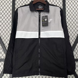 2025 NK~  Black Grey Windbreaker