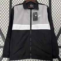 2025 NK~  Black Grey Windbreaker