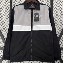 2025 NK~  Black Grey Windbreaker