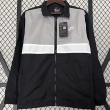 2025 NK~  Black Grey Windbreaker