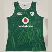 2025 Irish IRFU Home Green Rugby Vest Shirt   Ireland爱尔兰