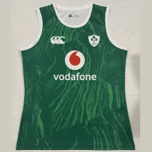 2025 Irish IRFU Home Green Rugby Vest Shirt   Ireland爱尔兰