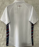 2025 England Home White Rugby POLO Shirt  英格兰 有领