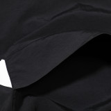2024/25 M Utd Black Windbreaker Embroidered Logo 刺绣队徽（A Set）