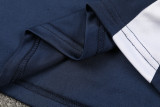 2025 Ad~ Sapphire Blue Kids Sweater Tracksuit