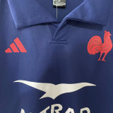 2024/25 France Home Blue Rugby Jersey 法国