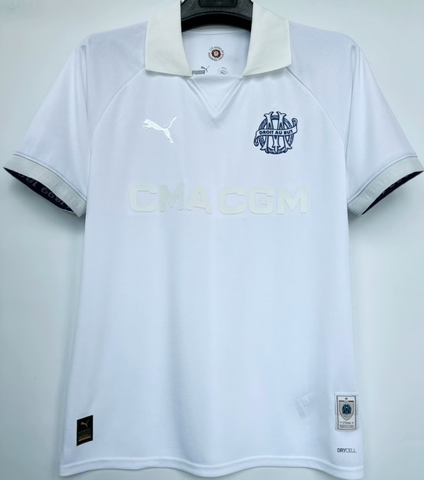 2024/25 MS 1:1 Quality 125th Anniversary Edition White Fans Soccer Jersey