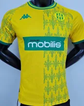 2024/25 JS Kabylie Home Yellow Player Version Soccer Jersey 卡比利亚