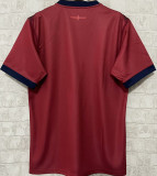2025 England Away Red Rugby Shirt  英格兰