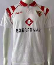 1992/93 Sevilla FC Home White Retro Soccer Jersey 带胸前广告版